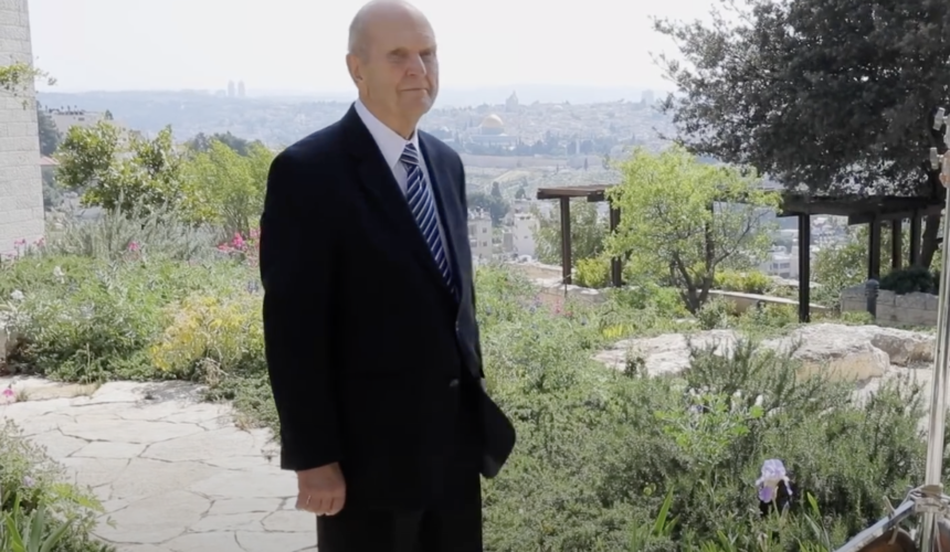 Prophet Russell M. Nelson Visits the Holy Land