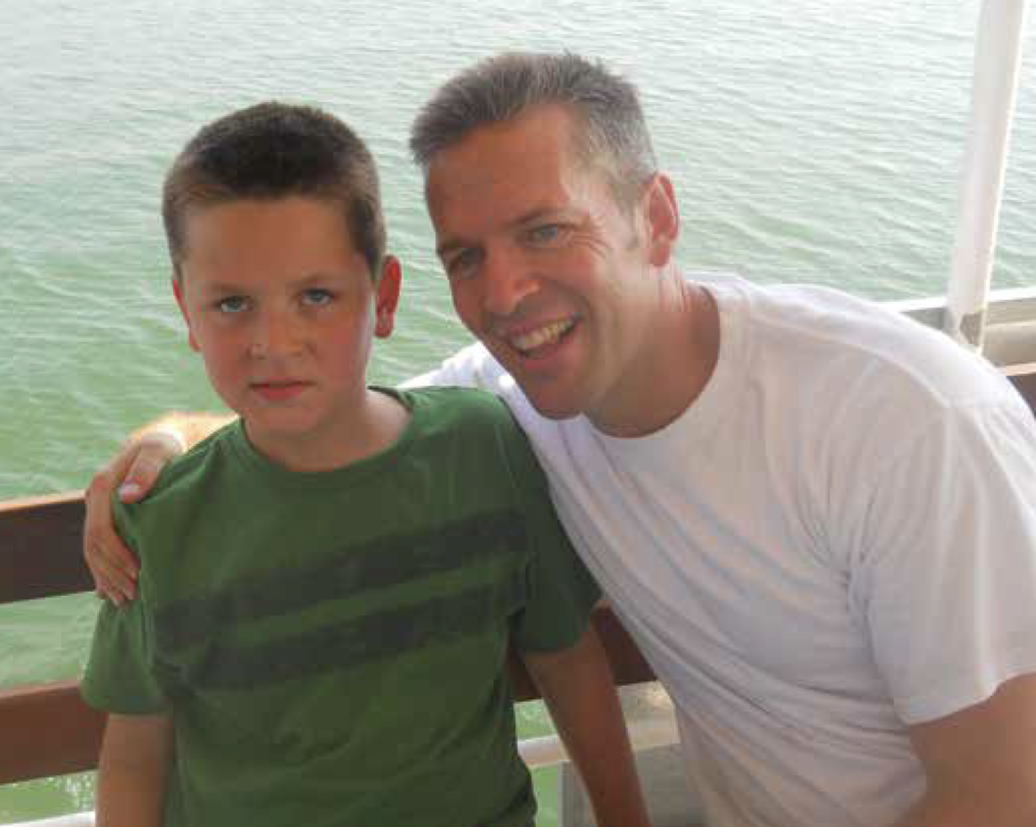 Huntsman and sun rectangle Our Galilee Miracle by Eric Huntsman
