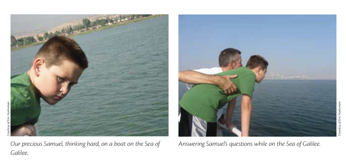 huntsman son boat Our Galilee Miracle by Eric Huntsman
