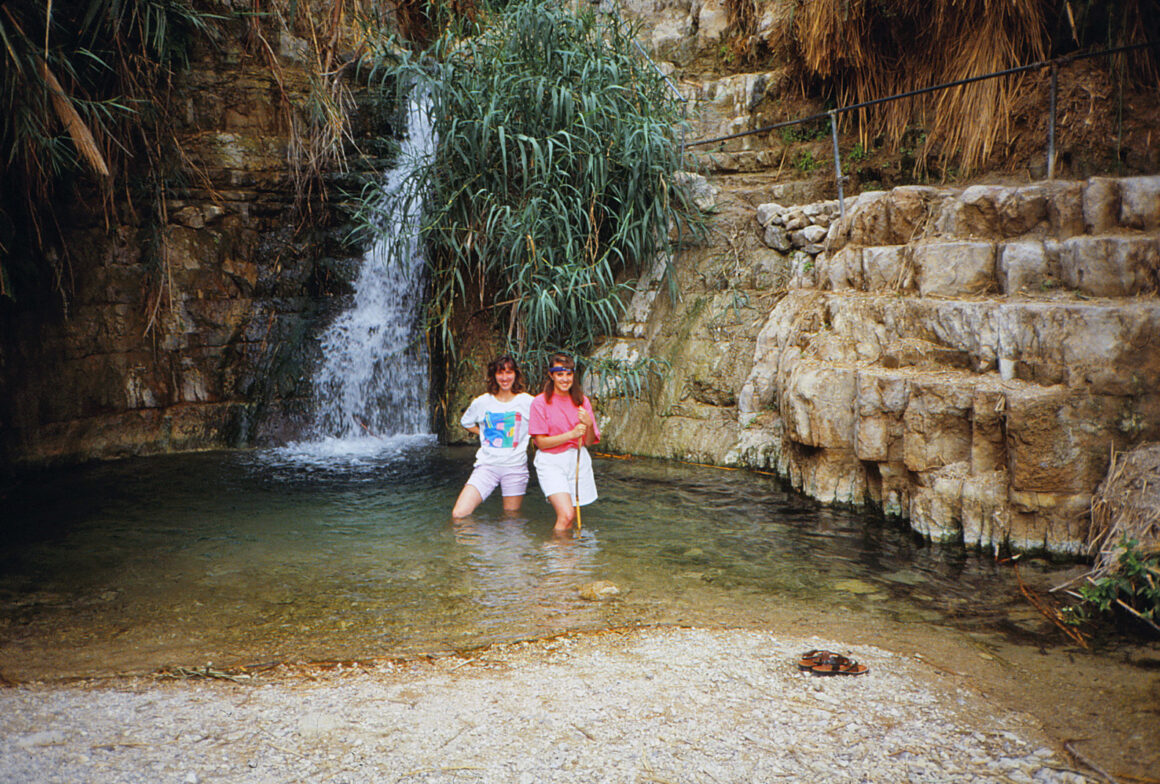 EinGedi_theSprings_withJanetBeck The Oddities and Wonders of Ein Gedi by Amy Graff Baldwin