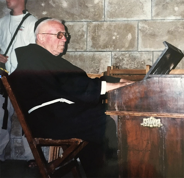 Worshipping at Dominus Flevit Church by Karla Wasden Kelsch