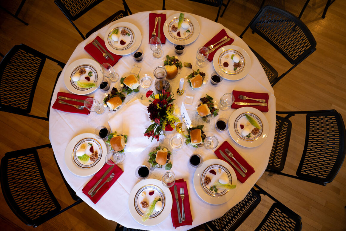 Seder Table
