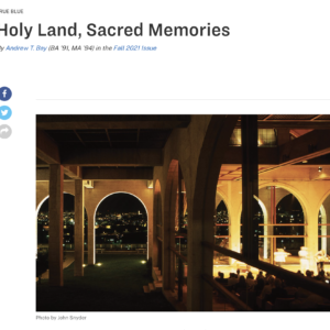 Holy Land, Sacred Memories