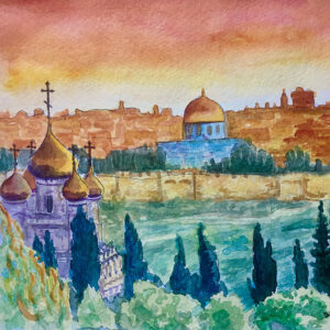 Mount Zion and Jerusalem