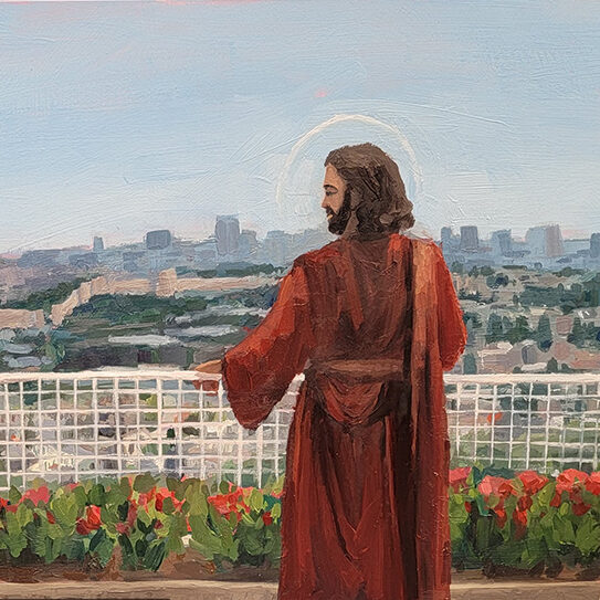 Jesus at the JC Overlook